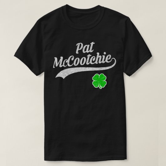 Grappige Saint Patricks Dag voor Vrouwen Pat McCoo T-shirt (Design voorkant)