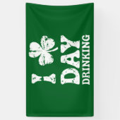 Grappige Saint Patricks Day Feest St Pats Grappige Spandoek (Verticaal)