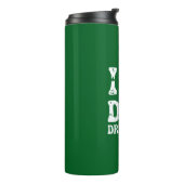Grappige Saint Patricks Day Feest St Pats Grappige Thermosbeker (Gedraaid links)