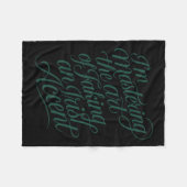Grappige Saint Patricks Day Ierse Pride Shamrock L Fleece Deken (Voorkant (Horizontaal))