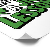 Grappige Saint Patricks Day Ierse trots Shamrock G Poster (Hoek)