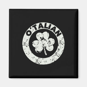 Grappige Saint Patricks Day Italiaanse Ierse Relat Magneet