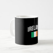 Grappige Saint St Patricks Day Kleding Iers Koffiemok (Voorkant links)