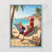 Grappige Saint-Tropez Frankrijk Briefkaart (Voorkant)