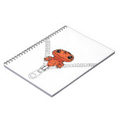 Grappige Salamander Kijk Notitieboek (Linkerzijde)