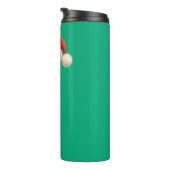 Grappige salami kussen kerstmis thermosbeker (Geroteerd rechts)