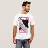 Grappige Salomons kaketoe - Vogelkunst T-shirt (Voorkant volledig)
