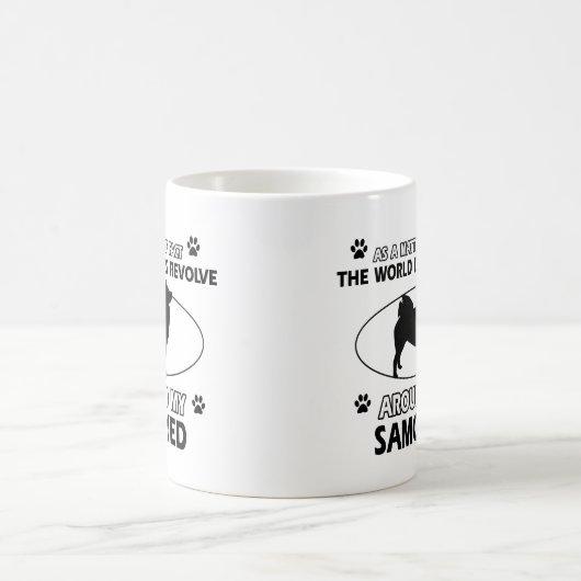 grappige SAMOYED-design Koffiemok (Center)