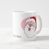 Grappige Santa aangepaste mokken (Voorkant rechts)