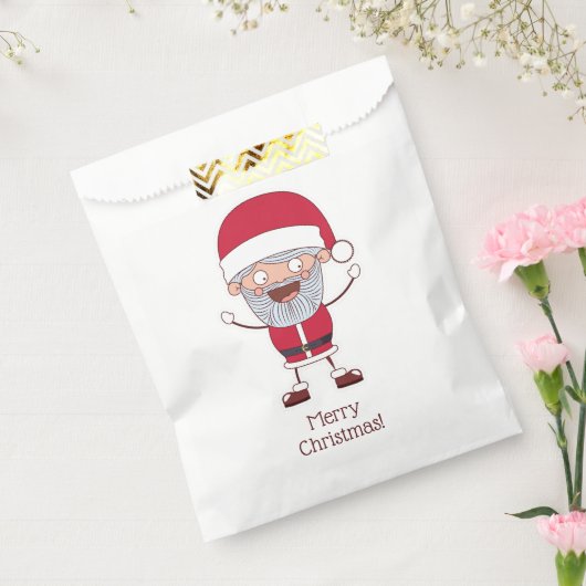 Grappige Santa aangepaste tekst gunst tassen Bedankzakje (Gezegeld)