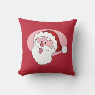 Grappige Santa custom gooi kussen