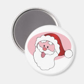 Grappige Santa custom magneet (Voorkant / Achterkant)