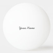 Grappige Santa custom ping pong ballen (Achterkant)