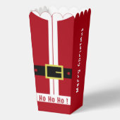 Grappige Santa Design Kerst Popcorn Box Bedankdoosjes (Achterkant)