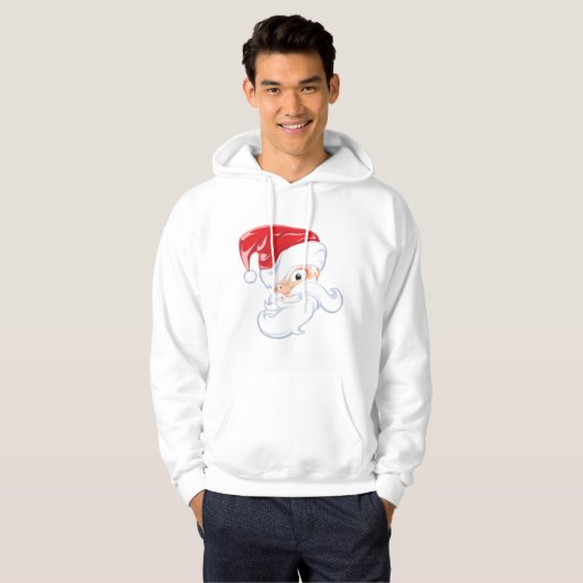 grappige santa hoodie (Voorkant volledig)