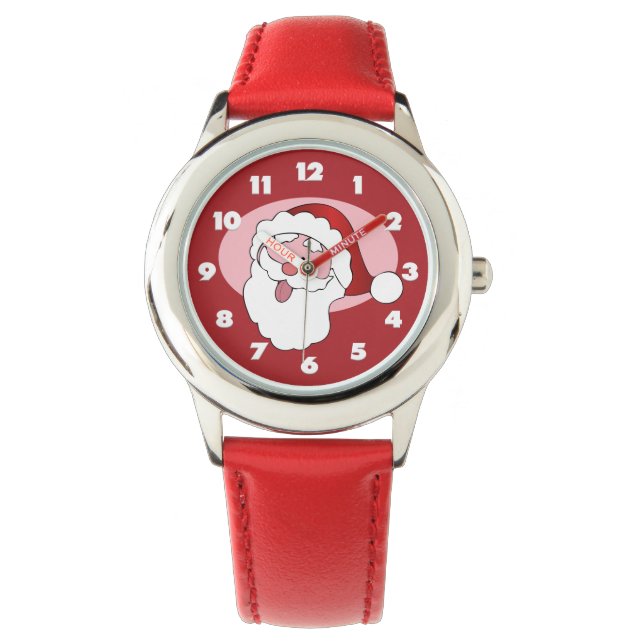 Grappige Santa horloges (Voorkant)