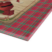 Grappige  Santa's Workshop Snijplank (Hoek)