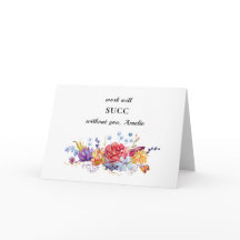 Grappige sappige afscheid collega / baas schattige