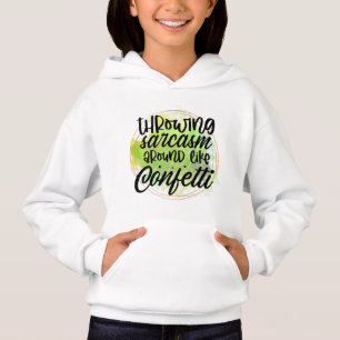 Grappige sarcasme confetti woordkunst 
