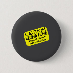 Grappige Sarcasme Donkere Humor Citaten Volwassen Ronde Button 5,7 Cm