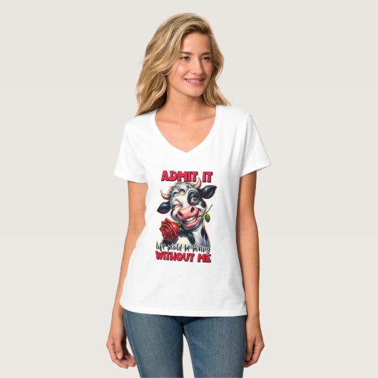 Grappige sarcasme eend word art t-shirt (Voorkant volledig)