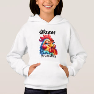Grappige sarcasme kip woordkunst 