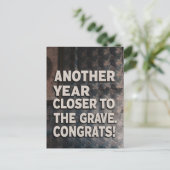 Grappige Sarcasme Verjaardag Kaart dichter bij het (Staand voorkant)