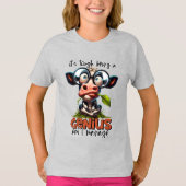 Grappige sarcasme woordkunst haan t-shirt (Voorkant)
