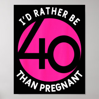 Grappige sarcastische 40e verjaardagsquote voor ee poster