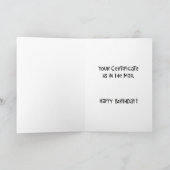 Grappige sarcastische 50ste verjaardag kaart (Binnen)