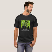 Grappige sarcastische antisociale meme retro Manne T-shirt (Voorkant volledig)