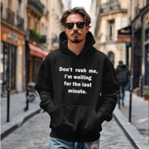 Grappige sarcastische beroemde quote hoodie
