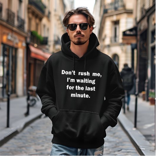 Grappige sarcastische beroemde quote hoodie