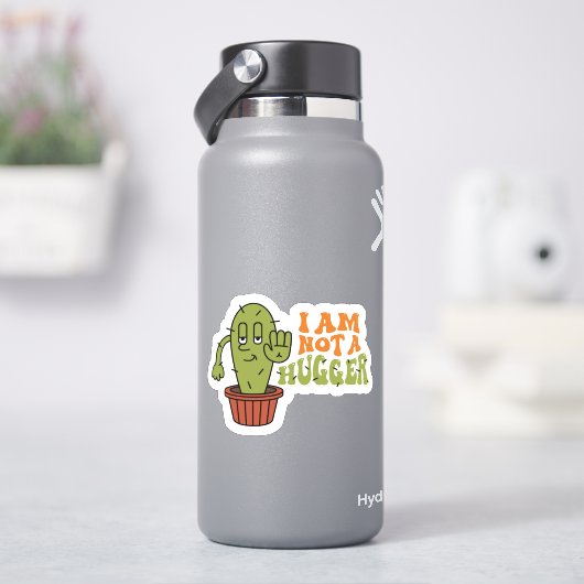 Grappige sarcastische cactus sticker (HydroFlask)