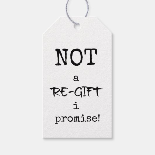 Grappige, sarcastische cadeau Labels Cadeaulabel (Voorkant)