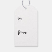 Grappige, sarcastische cadeau Labels Cadeaulabel (Achterkant)
