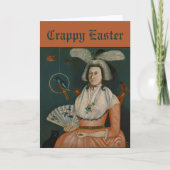 Grappige Sarcastische "Crappy Easter" Kaart (Voorkant)