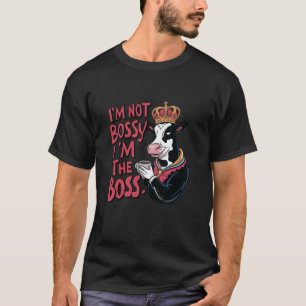 grappige sarcastische dier grappige koe zin voor h t-shirt