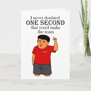 grappige sarcastische felicitatie kaart