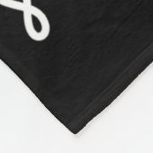 Grappige Sarcastische Geen Orders Aangenomen Beled Fleece Deken (Hoek)