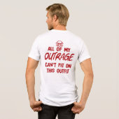 Grappige sarcastische Gezegden Adult Humor Introve Tri-Blend Shirt (Achterkant volledig)