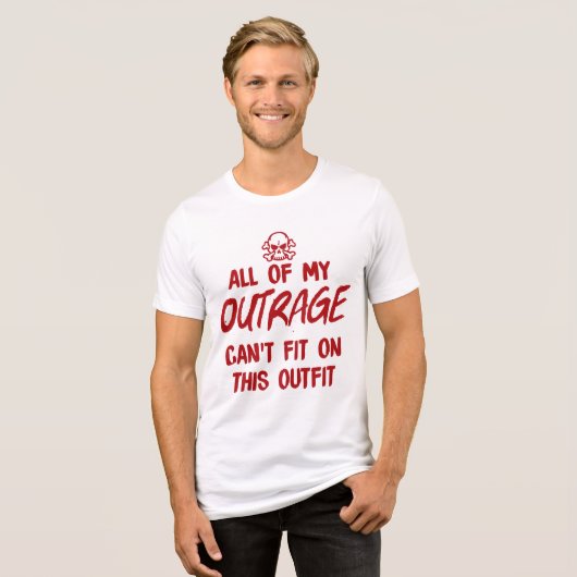 Grappige sarcastische Gezegden Adult Humor Introve Tri-Blend Shirt (Voorkant volledig)