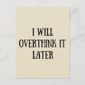 Grappige sarcastische gezegden bekende citaten briefkaart (Voorkant)