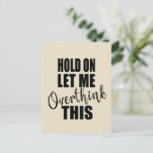 Grappige sarcastische gezegden bekende citaten briefkaart (Staand voorkant)