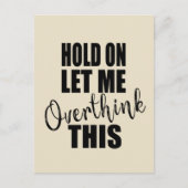 Grappige sarcastische gezegden bekende citaten briefkaart (Voorkant)