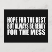 Grappige sarcastische gezegden bekende citaten feestdagenkaart (Voorkant)