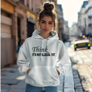 Grappige sarcastische gezegden bekende citaten hoodie