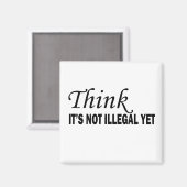 Grappige sarcastische gezegden bekende citaten magneet (Voorkant / Achterkant)