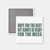 Grappige sarcastische gezegden bekende citaten magneet (Voorkant / Achterkant)