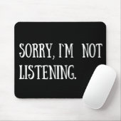 Grappige sarcastische gezegden bekende citaten muismat (Met muis)